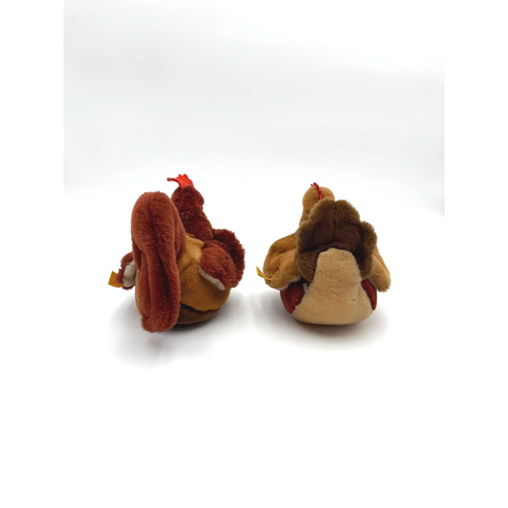 Vintage Steiff Rooster and Hen Stuffed Animals - Picture 2 of 16